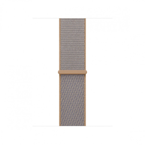 Opaska sportowa w kolorze spranego dżinsu do koperty 40 mm