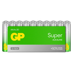 Baterie alkaliczne LR03/AAA Super Alkaline - shrink 20 szt. 