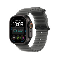 Smartwatch Watch Ultra 4 GPS + Cellular, koperta 49mm z tytanu w kolorze czarnym, pasek Ocean w kolorze półprzezroczystej czerni