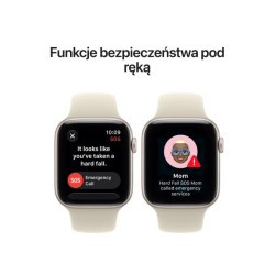 Smartwatch Watch SE 3 GPS, koperta 40mm z aluminium w kolorze północy, pasek sportowy w kolorze granatowym - rozmiar S/M