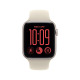 Smartwatch Watch SE 3 GPS + Cellular, koperta 40mm z aluminium w kolorze księżycowej poświaty, pasek sportowy w kolorze piaskowym - rozmiar M/L