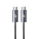 Kabel USB C 3.0 100W 5G 1m czarny
