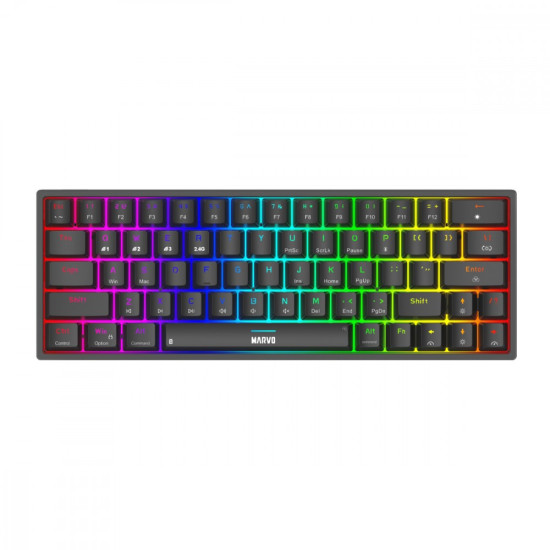 Klawiatura mechaniczna SHOGO 63W wireless czarna 