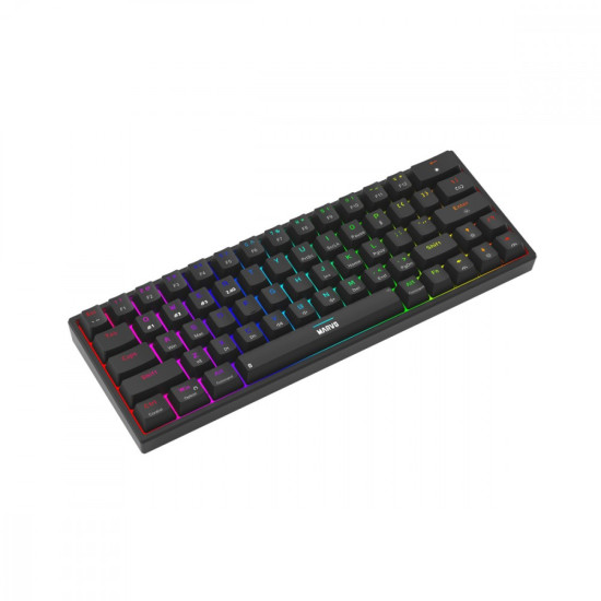 Klawiatura mechaniczna SHOGO 63W wireless czarna 