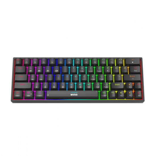 Klawiatura mechaniczna SHOGO 63W wireless czarna 