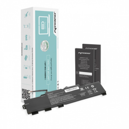 Bateria TT03XL do HP EliteBook 755 850 G5 850 G6 - 4400 mAh (49 Wh)