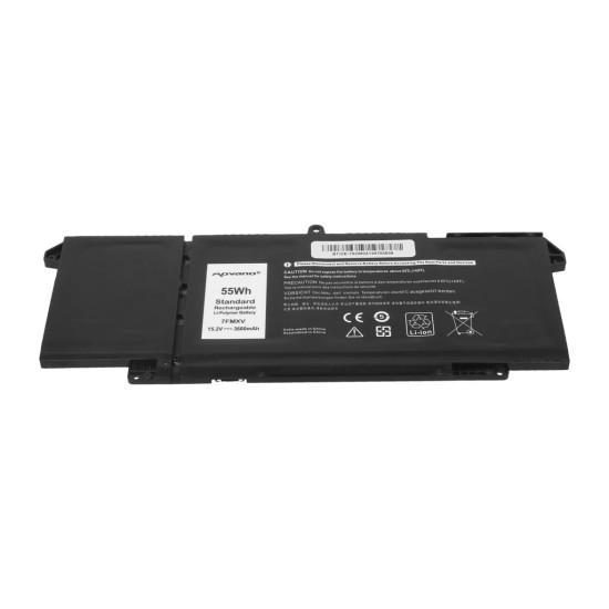 Bateria 7FMXV do Dell Latitude 5320 7320 7420 7520 - 3600 mAh (55 Wh)
