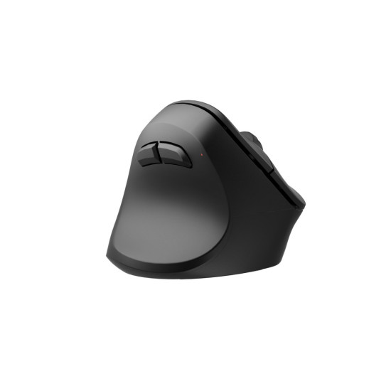 Mysz bezprzewodowa wertykalna Crake 2 2400 DPI Bluetooth 5.2 + 2.4GHz dla leworęcznych Czarna