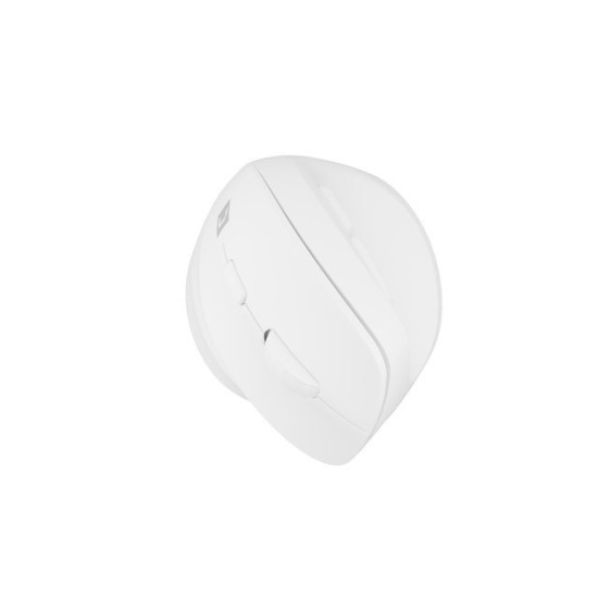 Mysz bezprzewodowa wertykalna Crake 2 BT 5.2 + 2.4GHz Biała 