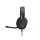 Słuchawki TACTIC 40 RGB mikrofon wired czarne 