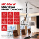 Uchwyt do projektora uniwersalny MC-206 W 