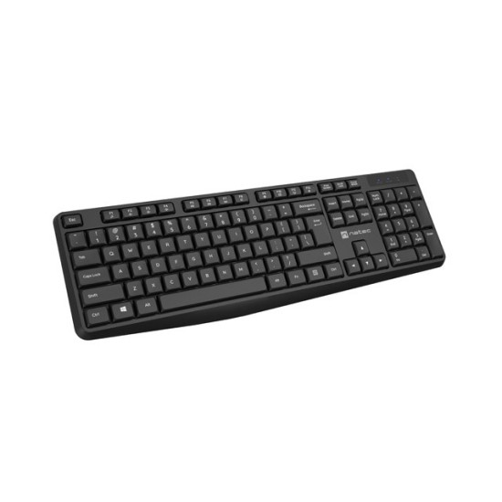Zestaw 2w1 Squid Plus US czarny klawiatura + mysz laserowa bezprzewodowa 