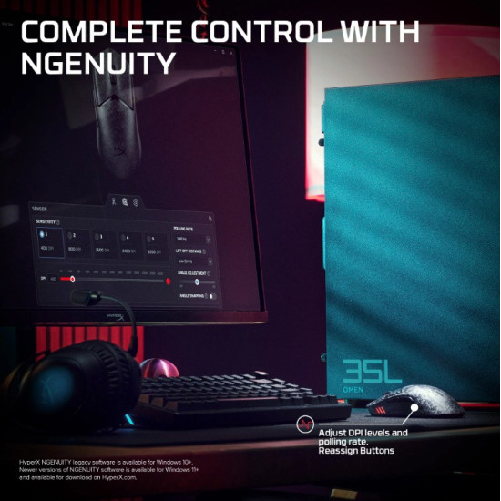 Mysz gamingowa Pulsefire Haste 3 Pro Wireless - D6GJ3AA 