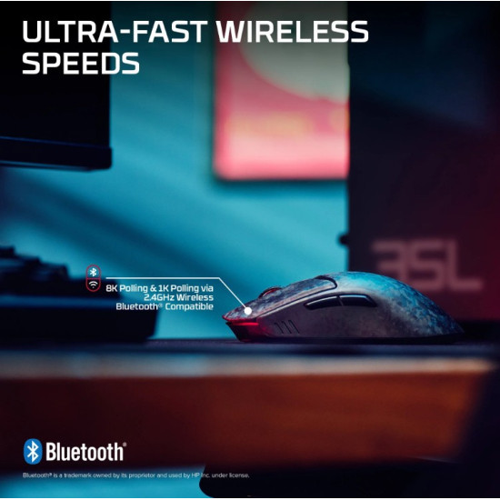 Mysz gamingowa Pulsefire Haste 3 Pro Wireless - D6GJ3AA 