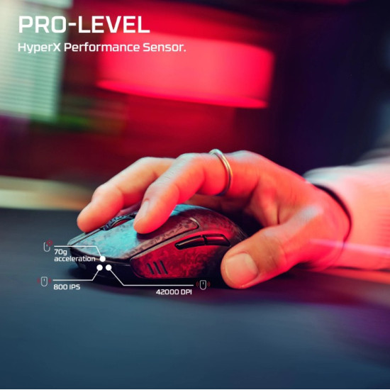 Mysz gamingowa Pulsefire Haste 3 Pro Wireless - D6GJ3AA 