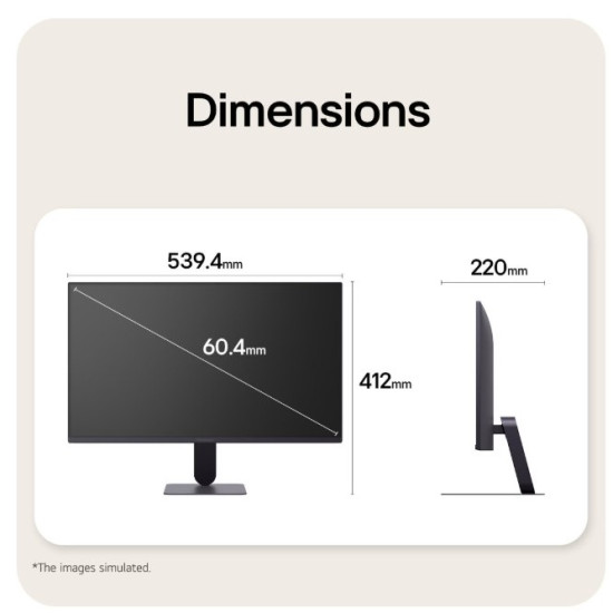 Monitor gamingowy 24G411B-B 23,8 cala IPS Ultragear 