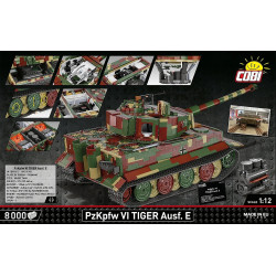 Klocki PZKPFW VI Tiger Ausf.E 8000 klocków