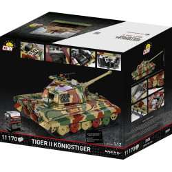 Klocki Tiger II Konigstiger 11170 klocków