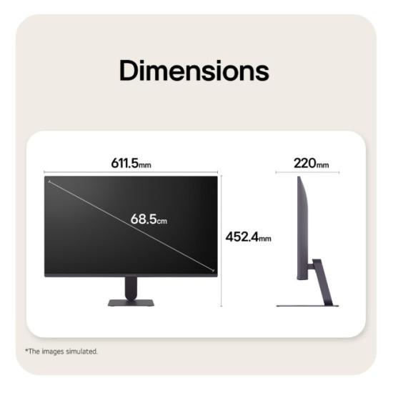 Monitor gamingowy 27G411B-B 27 cali FHD UltraGear 