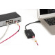 Karta sieciowa USB 3.0 typ A na Gigabit SFP, adapter światłowodowy 1000 Mb/s, moduł SFP sprzedawany osobno