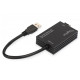 Karta sieciowa USB 3.0 typ A na Gigabit SFP, adapter światłowodowy 1000 Mb/s, moduł SFP sprzedawany osobno