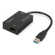 Karta sieciowa USB 3.0 typ A na Gigabit SFP, adapter światłowodowy 1000 Mb/s, moduł SFP sprzedawany osobno