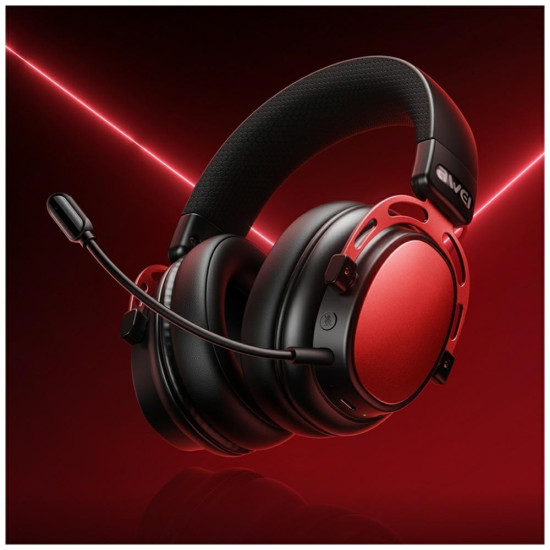 Słuchawki nauszne AT36 bluetooth 5.4 mikrofon czarne 