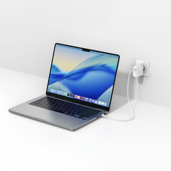 Ładowarka 100W GaN składana wtyczka 1xUSB-C 