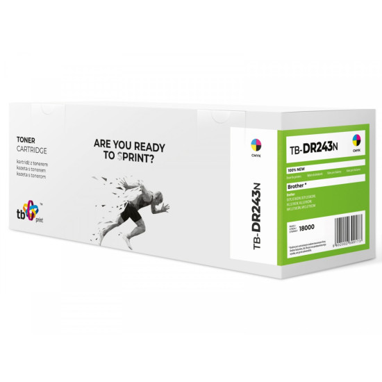 Bęben do Brother DCP-L3510CDW TB-DR243N CMYK 100% nowy 