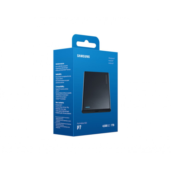 Dysk SSD Portable P7 1TB USB4.0 GEN 3x2 MU-PF1T0G/WW