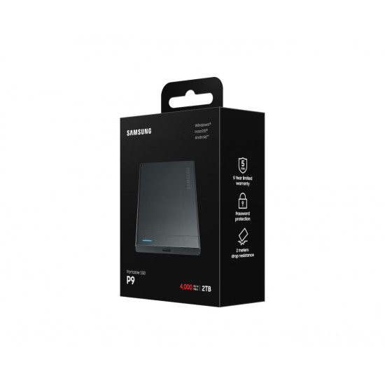 Dysk SSD Portable P9 2TB USB4.0 GEN 3x2 MU-PJ2T0G/WW