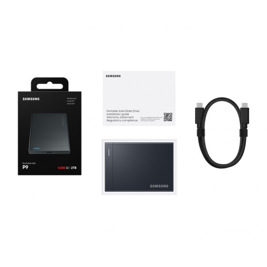 Dysk SSD Portable P9 2TB USB4.0 GEN 3x2 MU-PJ2T0G/WW