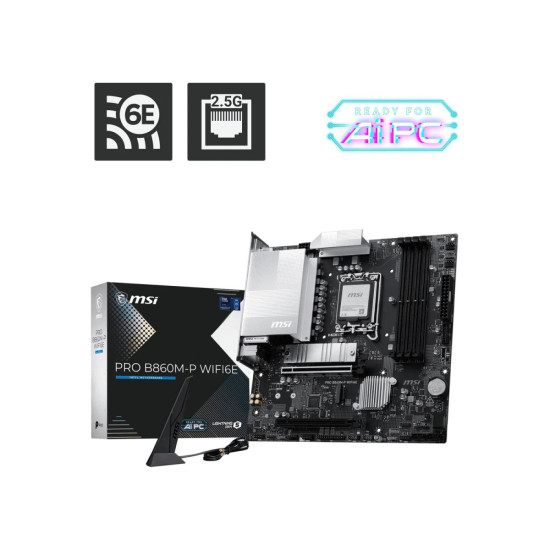 Płyta główna PRO B860M-P WIFI6E am5 4DDR5 mATX 