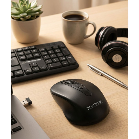 Mysz bezprzewodowa Extreme MAVERICK 2.4GHz 4D OPT. XM114K