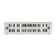 Przełącznica światłowodowa 48XSC Duplex / 48XLC Quad Rack 19 cali 3U szara + akcesoria 