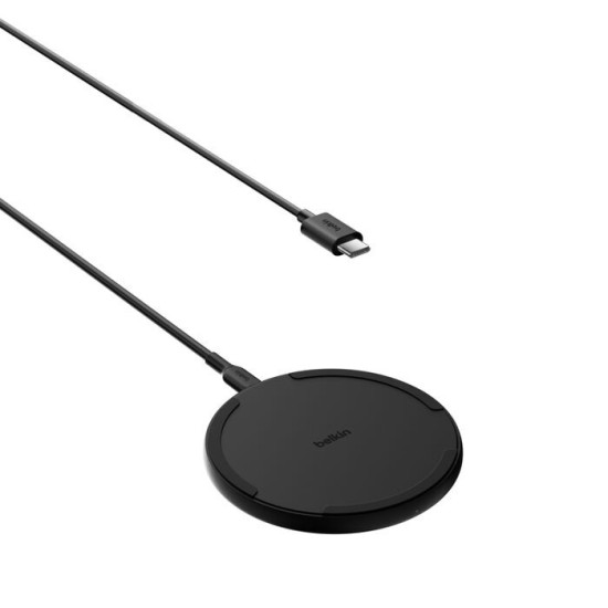 Ładowarka Qi 15w PAD czarna 