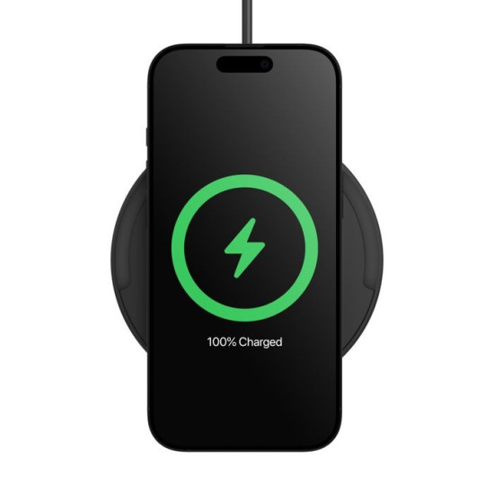 Ładowarka Qi 15w PAD czarna 