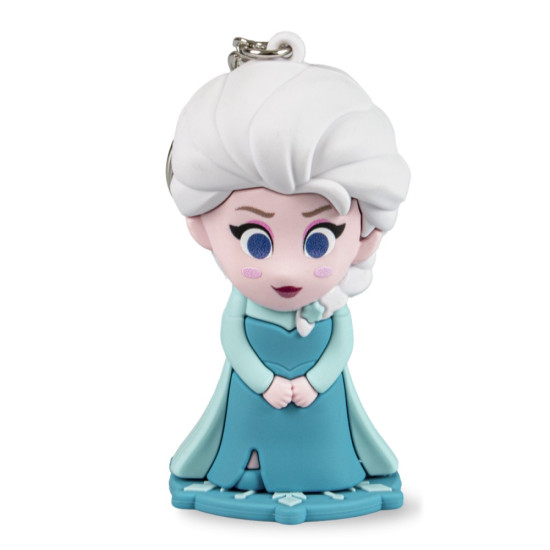 Brelok figurka 3D z latarką LED - Frozen, Elsa