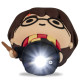 Brelok figurka 3D z latarką LED - Harry Potter, Harry