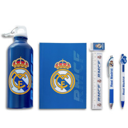 Bidon 650ml notes długopis zestaw Real Madryt 