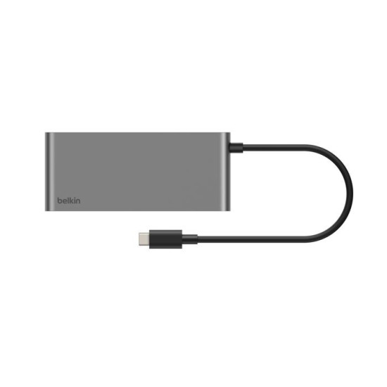 HUB USB-C 8w1 Multiport HUB 2.5GbE Ethernet space gray 