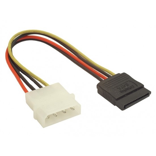 Kabel SATA zasilajcy 0,15M MOLEX->SATA