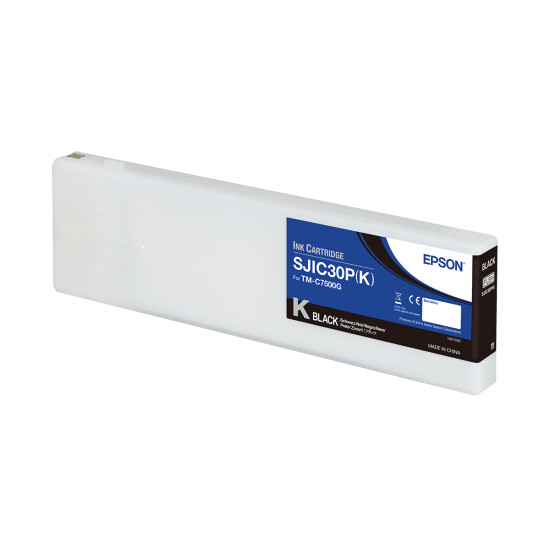 SJIC30P K : Ink cartridge for ColorWorks C7500G  Black