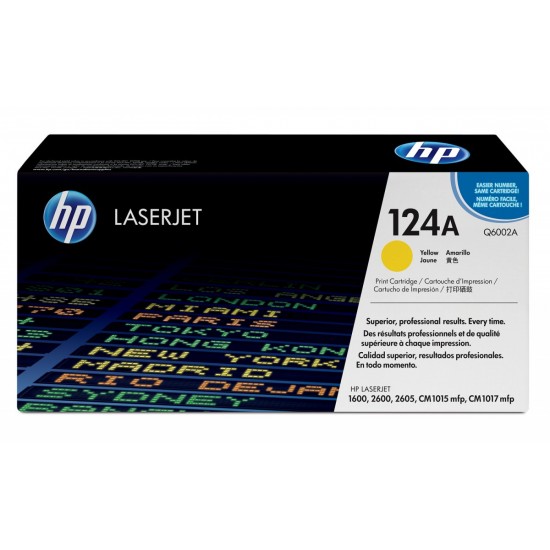 Toner Żółty 124A 2k Q6002A