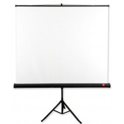 Ekran na statywie Tripod Standard 200, 1:1, 200x200cm, powierzchnia biała, matowa