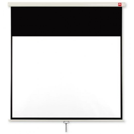 Ekran ścienny ręczny Video 200, 4:3, 196x146.5cm, powierzchnia biała, matowa