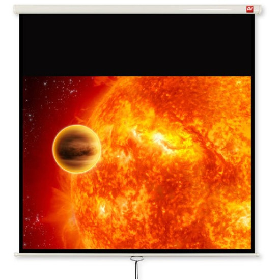 Ekran ścienny ręczny Video 200, 4:3, 196x146.5cm, powierzchnia biała, matowa