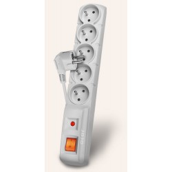 Listwa zasilająca F5 1.5M szara