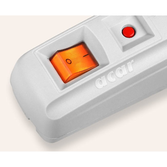 Listwa zasilająca F5 5M szara