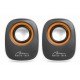 IBO - GŁOŚNIKI STEREO ZASILANE Z PORTU USB, RMS 6W, REGULACJA GŁOŚNOSCI, BIAŁE IBO - GŁOŚNIKI STEREO ZASILANE Z PORTU USB, RMS 6W, REGULACJA GŁOŚNOSCI, BIAŁE